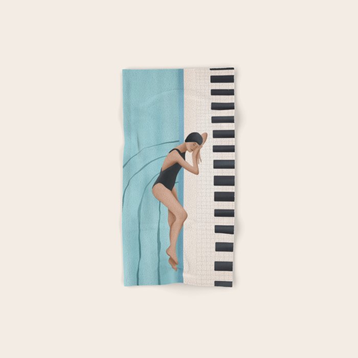 Relaxation by the Pool Bath Towel Gallery Image 1
