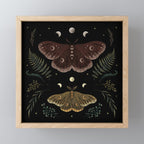 Saturnia Pavonia Mini Art Print Gallery Image 1