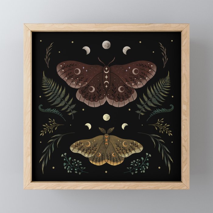 Saturnia Pavonia Mini Art Print Gallery Image 1