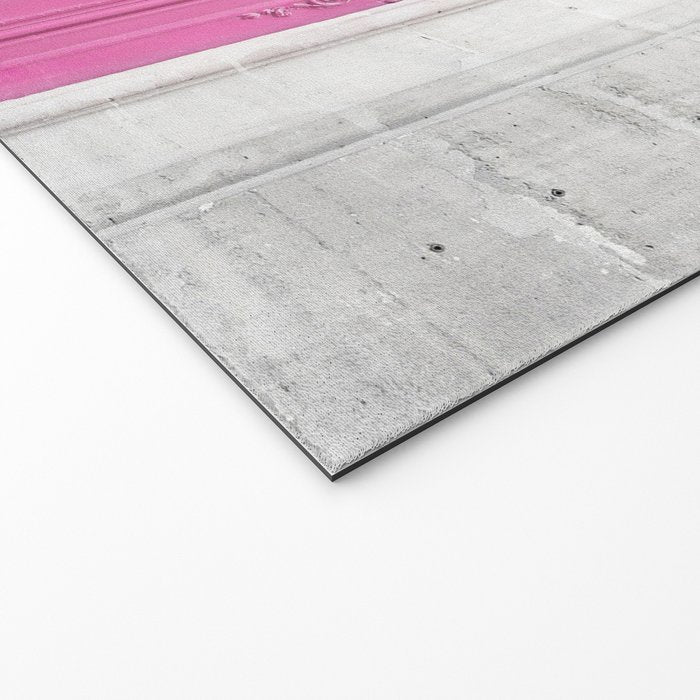 Pink Paris Door - Travel Photography, Building in Paris Welcome Mat Gallery Image 2