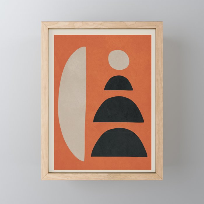 Abstract Balance 5 Mini Art Print Gallery Image 1