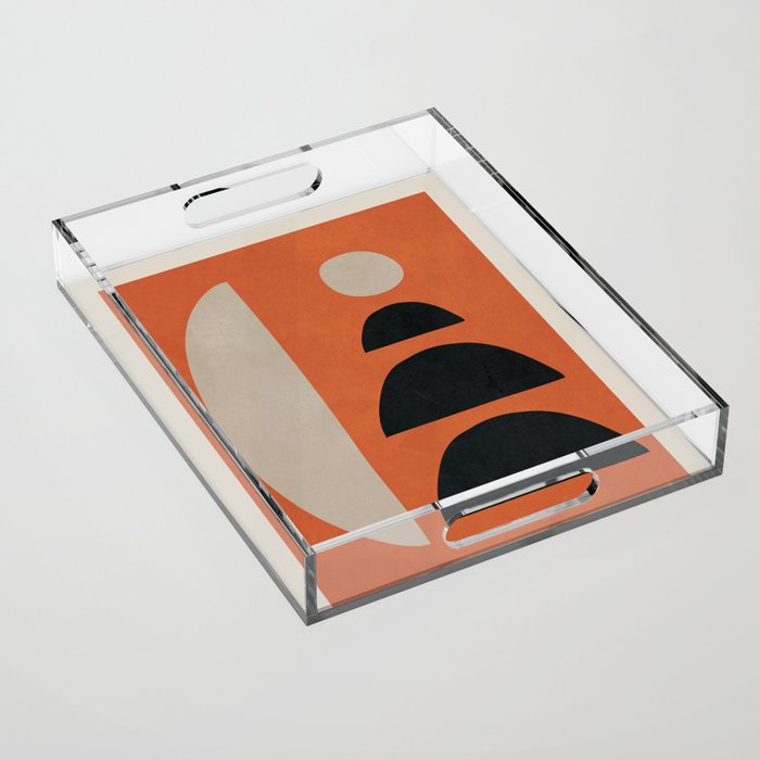 Abstract Balance 5 Acrylic Tray Gallery Image 1