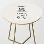 Inhale Exhale Pug Side Table Gallery Image 2