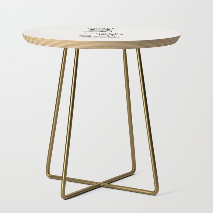 Inhale Exhale Pug Side Table Gallery Image 1