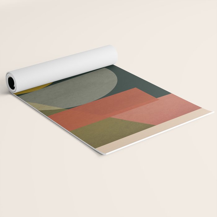Geometric Shapes 243 Yoga Mat Gallery Image 2