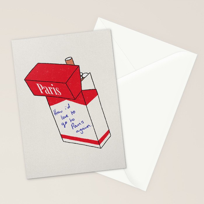 Paris Stationery Card Gallery Image 2
