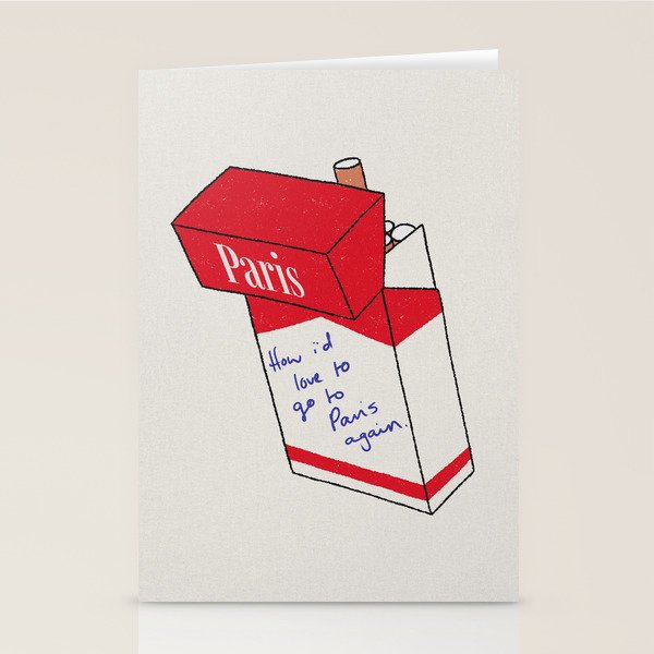 Paris Stationery Card Gallery Image 1