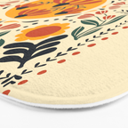 Scandinavian Wildflowers Bath Mat Gallery Image 3