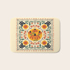 Scandinavian Wildflowers Bath Mat Gallery Image 1
