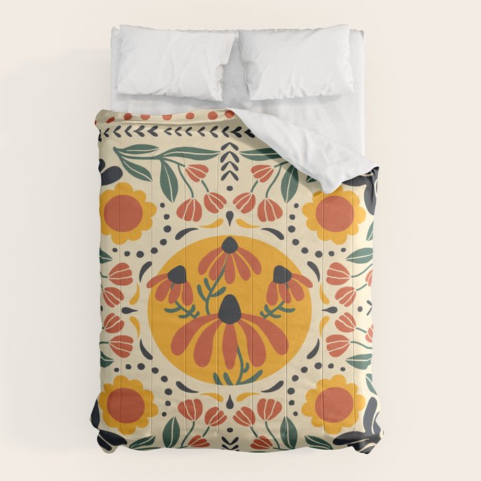 Scandinavian Wildflowers Comforter Gallery Image 1