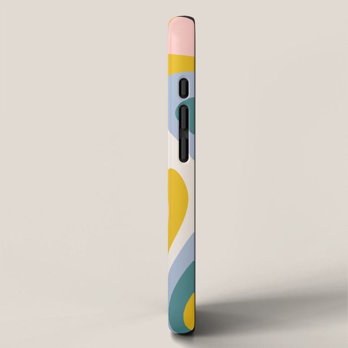Abstract Wavy Stripes LXII iPhone Case Gallery Image 2