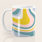 Abstract Wavy Stripes LXII Coffee Mug Gallery Image 3