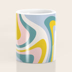 Abstract Wavy Stripes LXII Coffee Mug Gallery Image 4