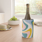 Abstract Wavy Stripes LXII Wine Chiller Gallery Image 4