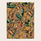 Banana and Leaf Pattern Poster Gallery Image 4