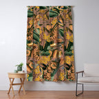 Banana and Leaf Pattern Window Curtain Gallery Image 5