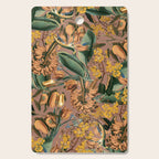 Banana and Leaf Pattern Cutting Board Gallery Image 1