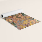 Banana and Leaf Pattern Yoga Mat Gallery Image 2