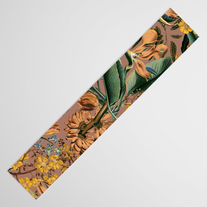 Banana and Leaf Pattern Table Runner Gallery Image 3