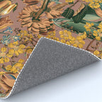 Banana and Leaf Pattern Rug Gallery Image 4