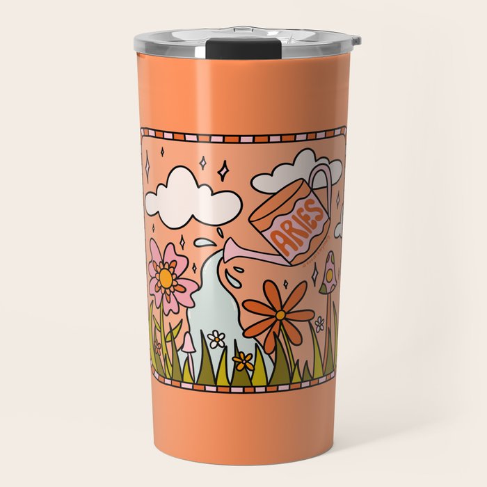 Aries Garden Travel Mug Gallery Image 1