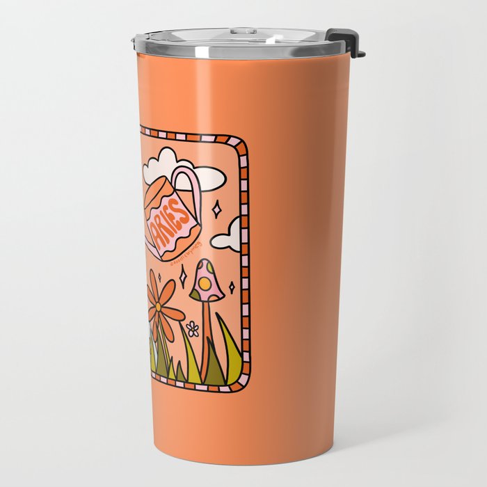 Aries Garden Travel Mug Gallery Image 2
