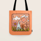 Aries Garden Tote Bag Gallery Image 1