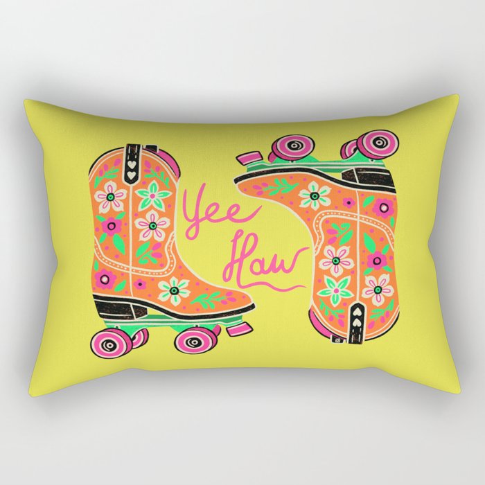 Yee haw in style Rectangular Pillow Gallery Image 1