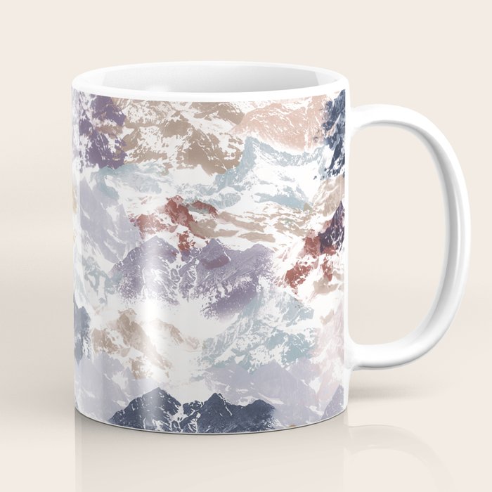 Abstract Colorful mountains C Coffee Mug Gallery Image 1