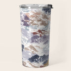 Abstract Colorful mountains C Travel Mug Gallery Image 2