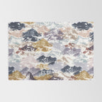 Abstract Colorful mountains C Rug Gallery Image 2