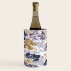 Abstract Colorful mountains C Wine Chiller Gallery Image 1