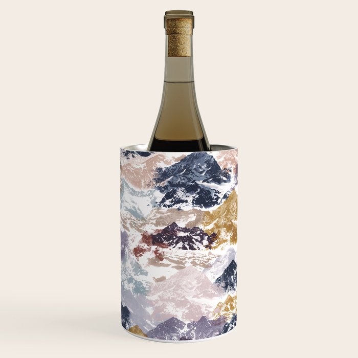 Abstract Colorful mountains C Wine Chiller Gallery Image 2