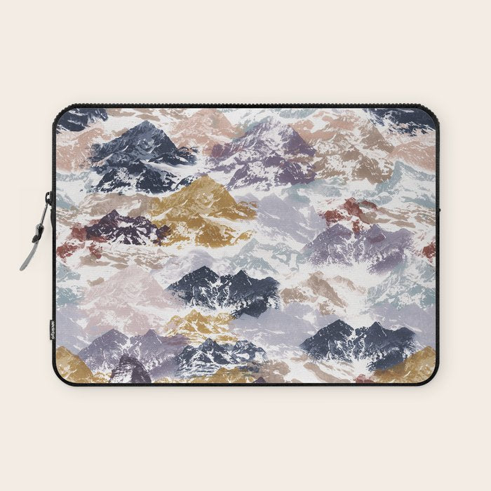 Abstract Colorful mountains C Laptop Sleeve Gallery Image 1