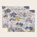 Abstract Colorful mountains C Placemat Gallery Image 1