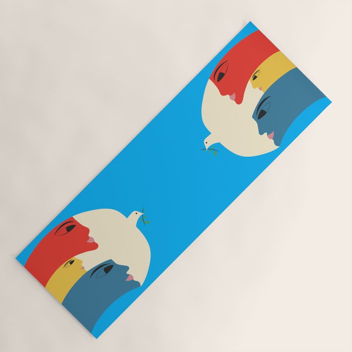 Peace Yoga Mat Gallery Image 1