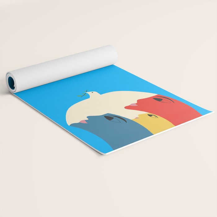 Peace Yoga Mat Gallery Image 2