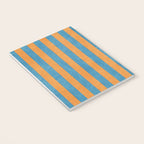STRIPES - 005 - blue and orange Notebook Gallery Image 3