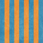 STRIPES - 005 - blue and orange Coffee Mug Gallery Image 2