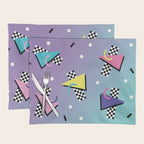 Memphis pattern 59 - 80s / 90s Retro Placemat Gallery Image 1