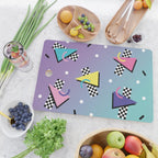 Memphis pattern 59 - 80s / 90s Retro Cutting Board Gallery Image 2