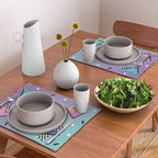 Memphis pattern 59 - 80s / 90s Retro Placemat Gallery Image 2
