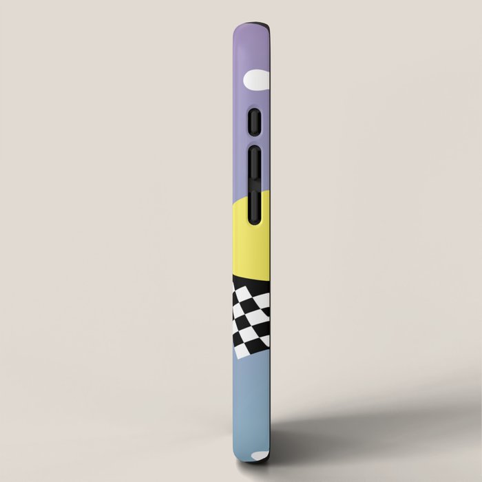 Memphis pattern 59 - 80s / 90s Retro iPhone Case Gallery Image 2