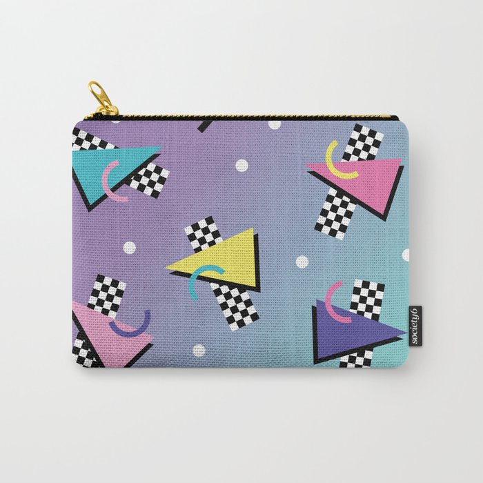 Memphis pattern 59 - 80s / 90s Retro Carry All Pouch Gallery Image 1