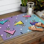 Memphis pattern 59 - 80s / 90s Retro Outdoor Rug Gallery Image 2