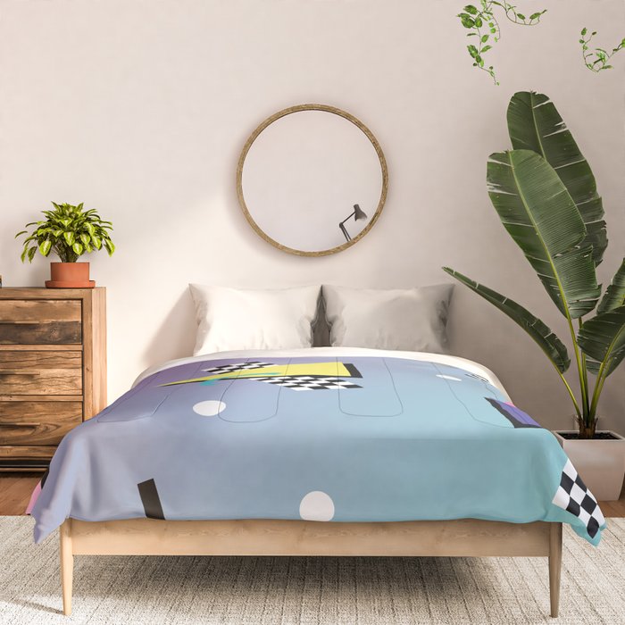 Memphis pattern 59 - 80s / 90s Retro Comforter Gallery Image 3