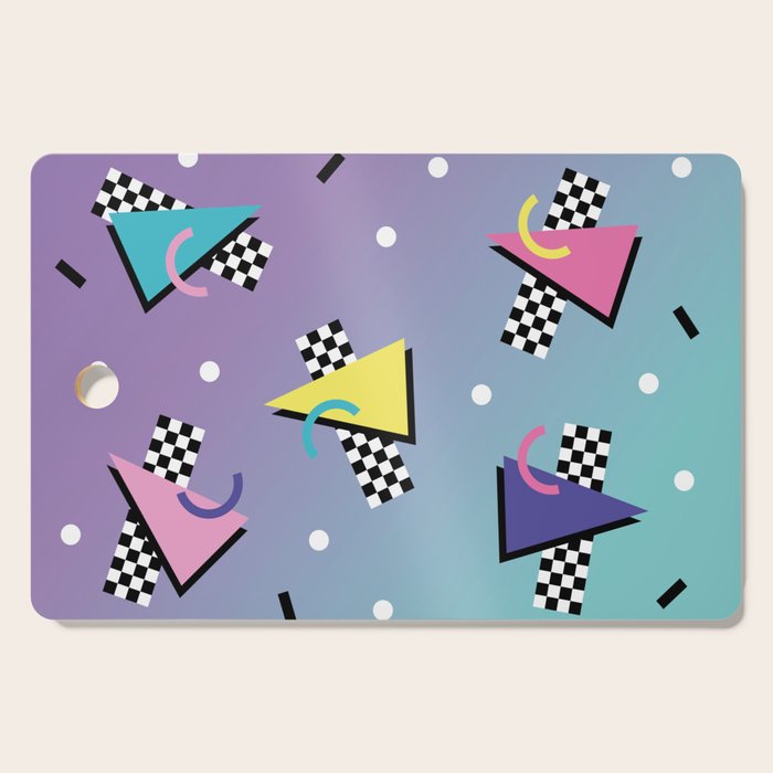 Memphis pattern 59 - 80s / 90s Retro Cutting Board Gallery Image 1