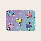Memphis pattern 59 - 80s / 90s Retro Bath Mat Gallery Image 1