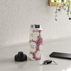 Floral Painted Folk Vase Water Bottle Gallery Image 4