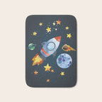 Space rocket Bath Mat Gallery Image 1